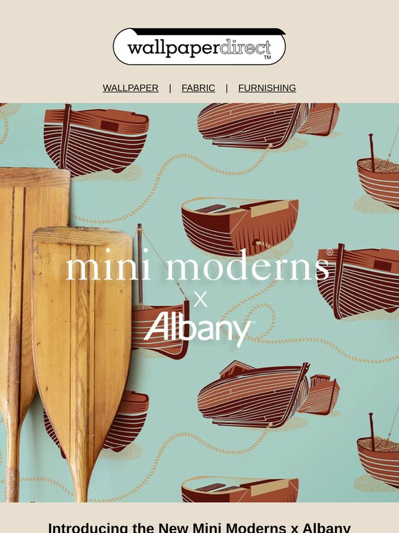 It's Launch Day 🥳 Introducing the new collection Mini Moderns x Albany