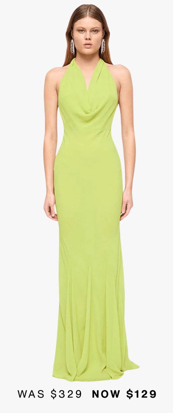 Audrey Cowl Maxi Dress
