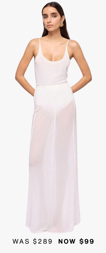 Cleo Sheer Maxi Skirt