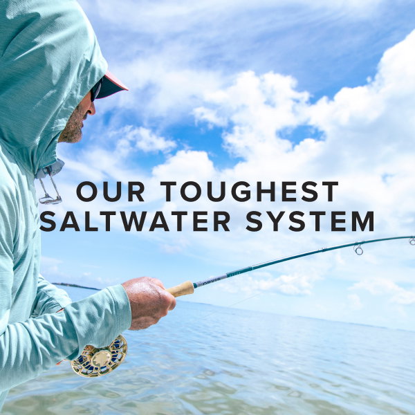 Our Toughest Saltwater System - our Ratio Reel and Recon Rod deliver the strength and control to handle anything