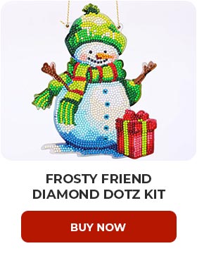 Frosty Friend Wall Hanging Diamond Dotz Kit