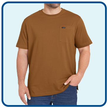 Wrangler Men's Pocket Tee