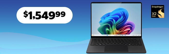 Microsoft Surface Laptop Copilot+ PC 13.8-inch- Qualcomm Snapdragon X2 Elite Processor - 16GB RAM - 512GB SSD