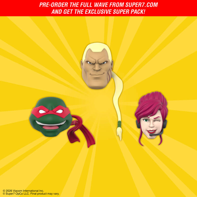TMNT ReAction+ Wave 1