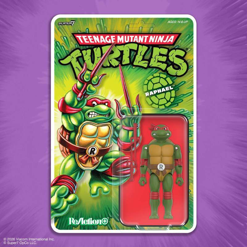 Teenage Mutant Ninja Turtles ReAction+ Wave 01