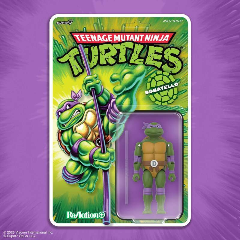 Teenage Mutant Ninja Turtles ReAction+ Wave 01
