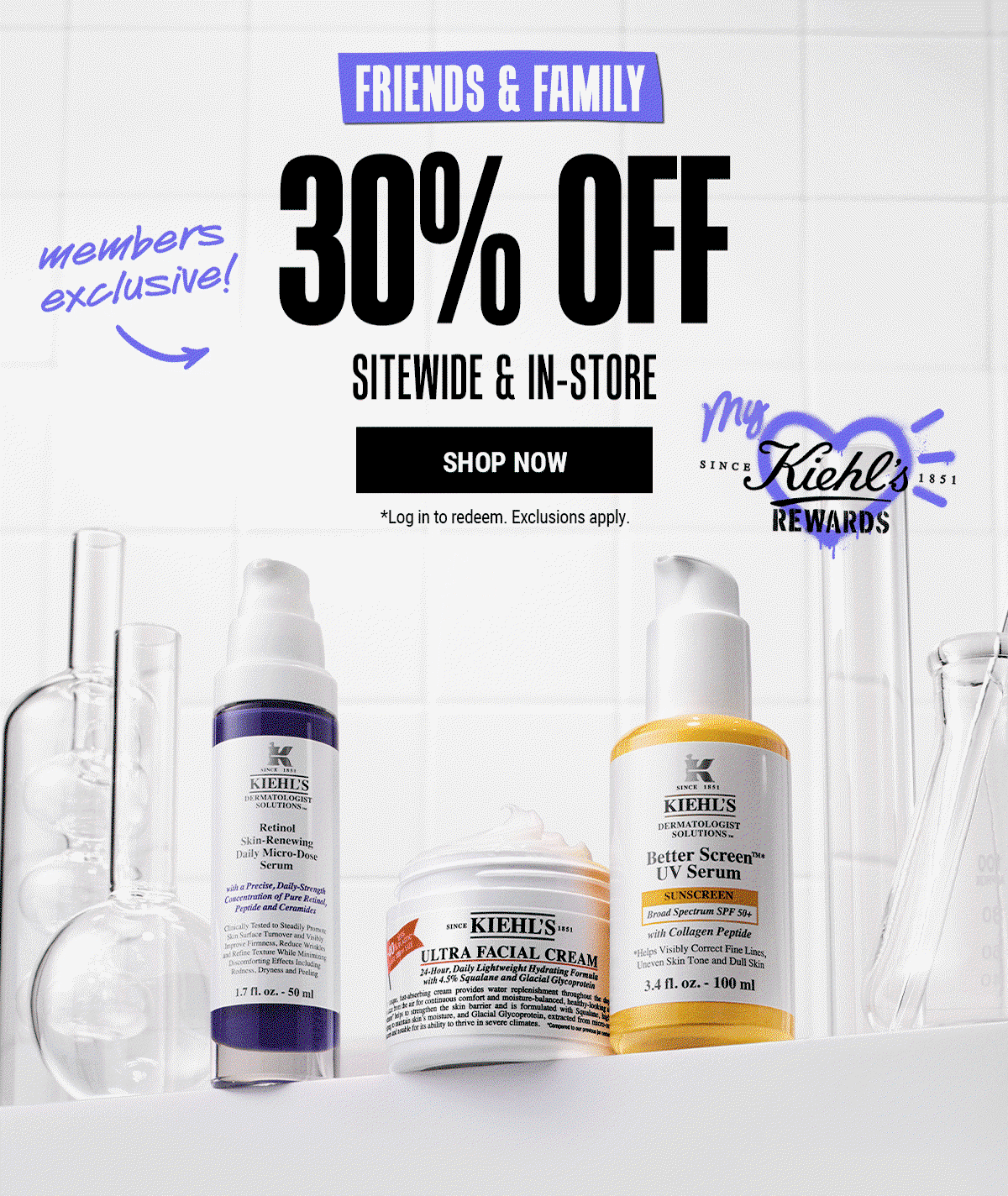 30% Off Sitewide and In store