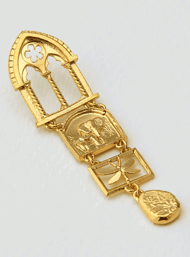 Discovery Window Drop Earrings