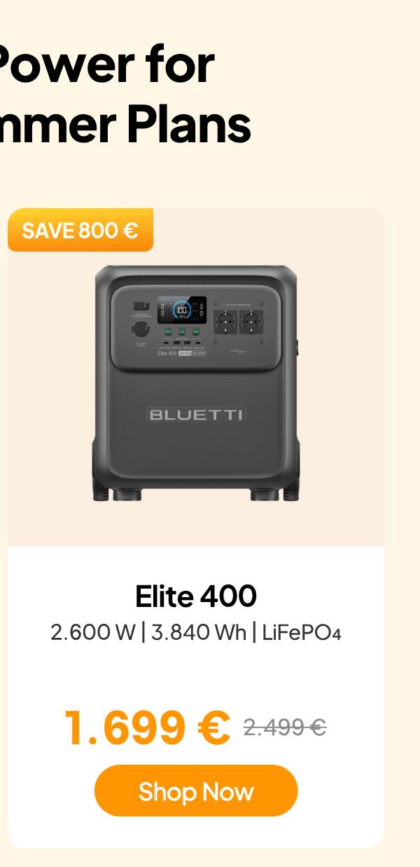 BlUETTI Elite 400