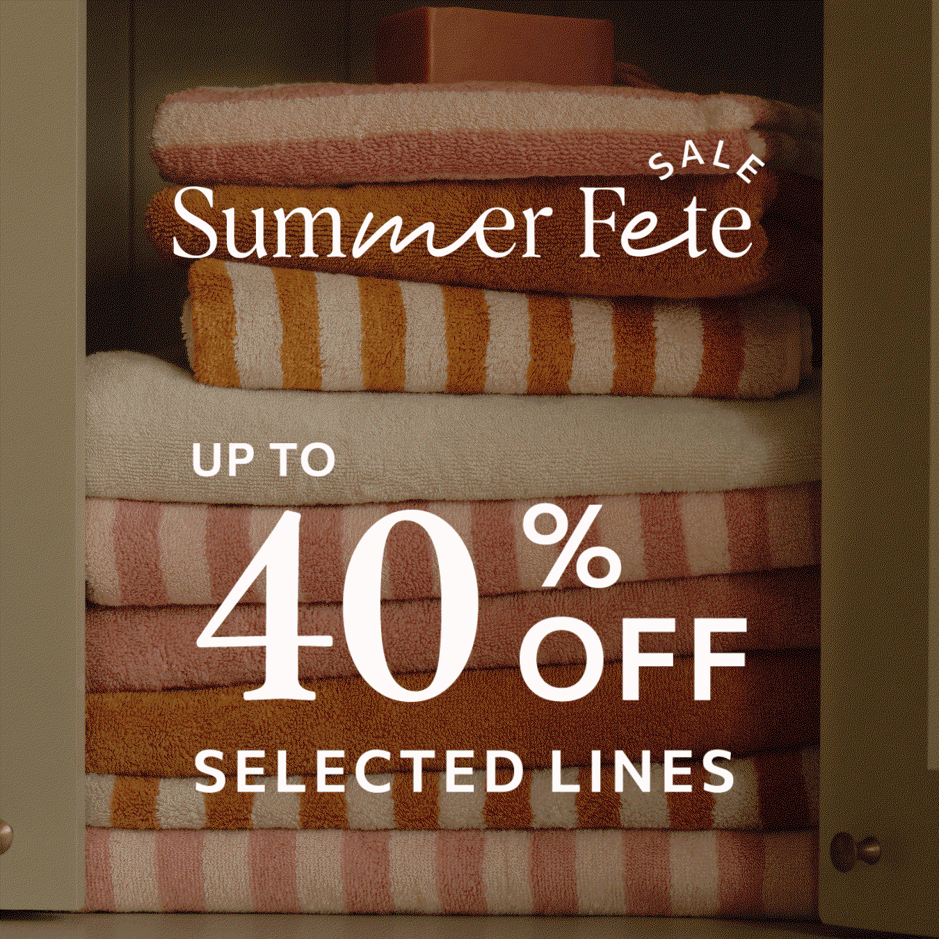 SUMMER FETE SALE