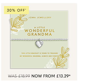 Grandmother A Little 'Wonderful Grandma' Bracelet