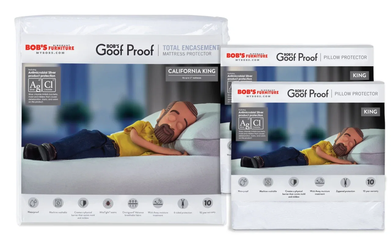 Better California King Mattress & Pillow Protector Bundle