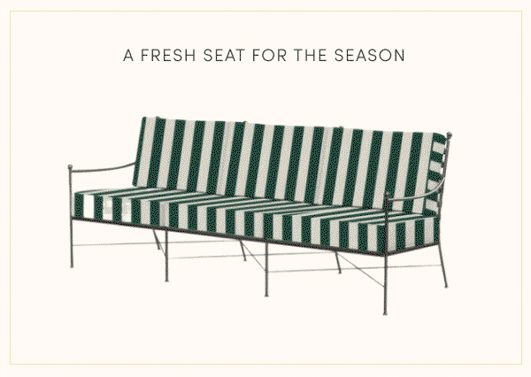 Iron 3-Seat Sofa