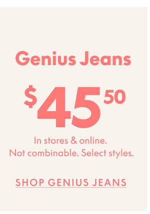 Genius Jeans $45.50