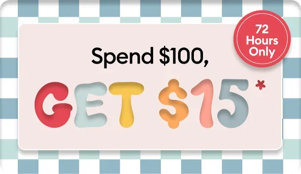 Spend & save while you can!