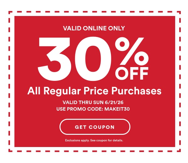 Coupon shown - Click here to get your coupon - Exclusions apply. See coupon for details.