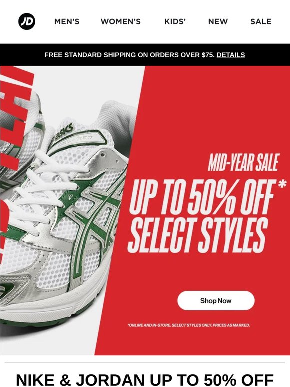 💸 Mid-Year Sale, Half off hype.