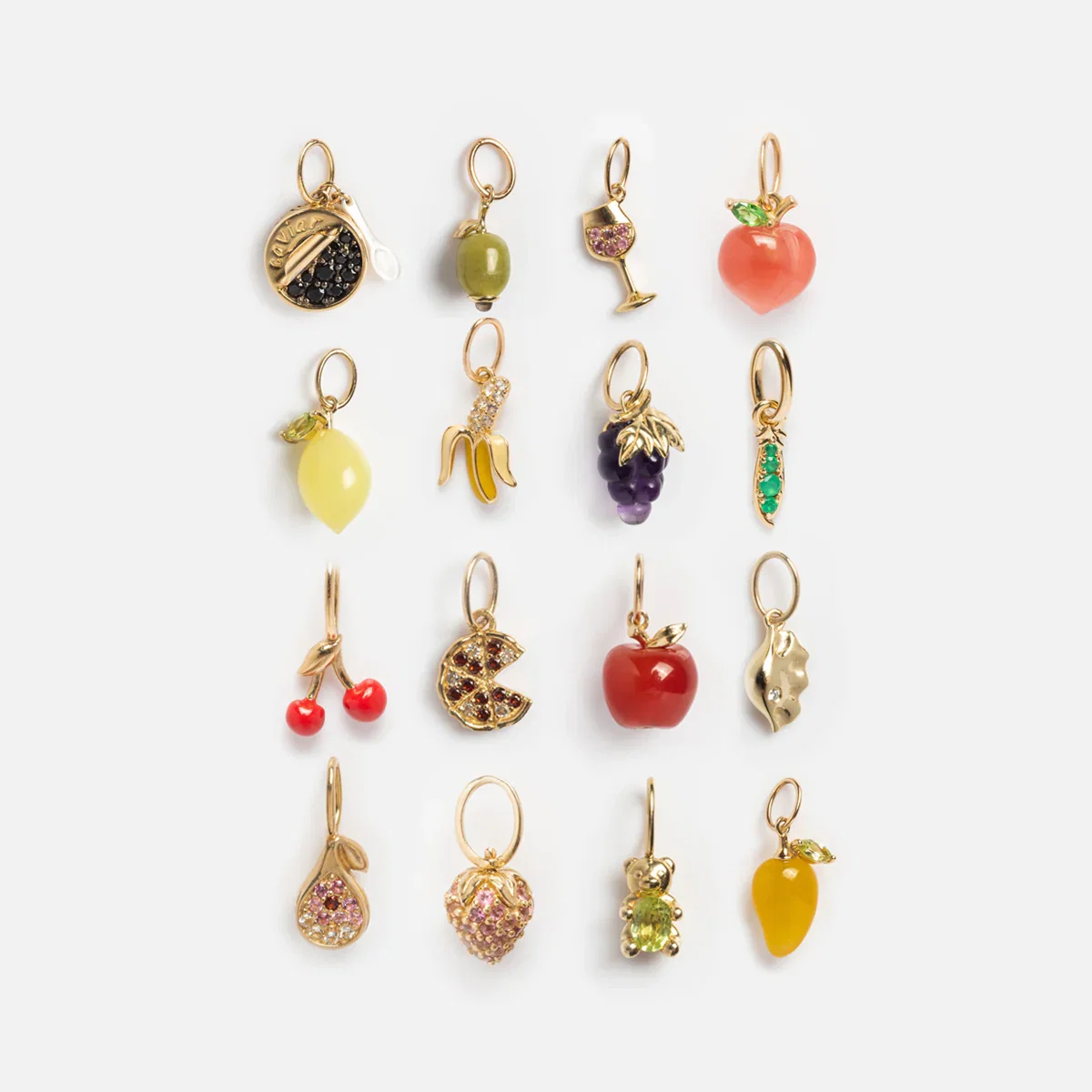 Image of Solid Gold Foodie Charm