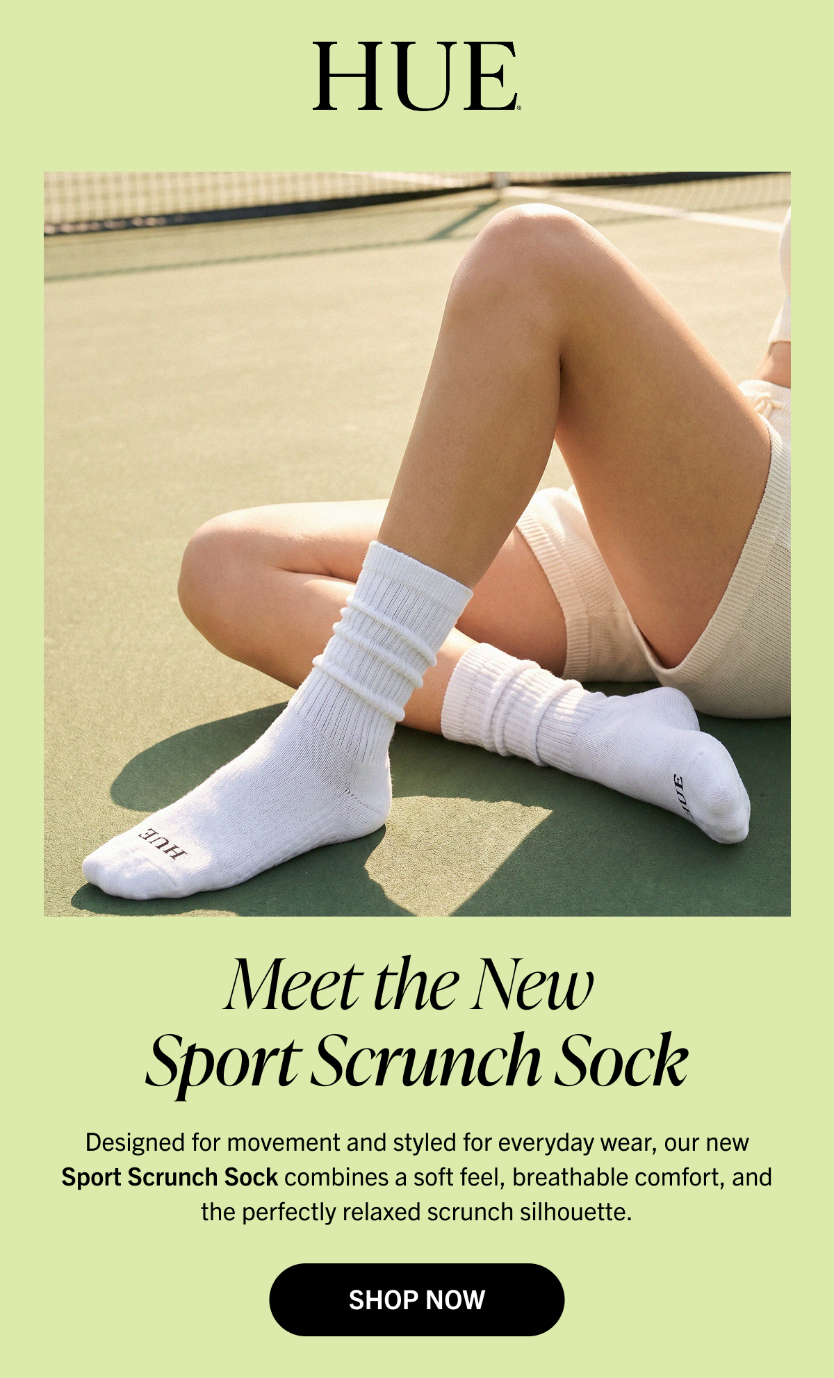 Meet the New Sport Scrunch Sock