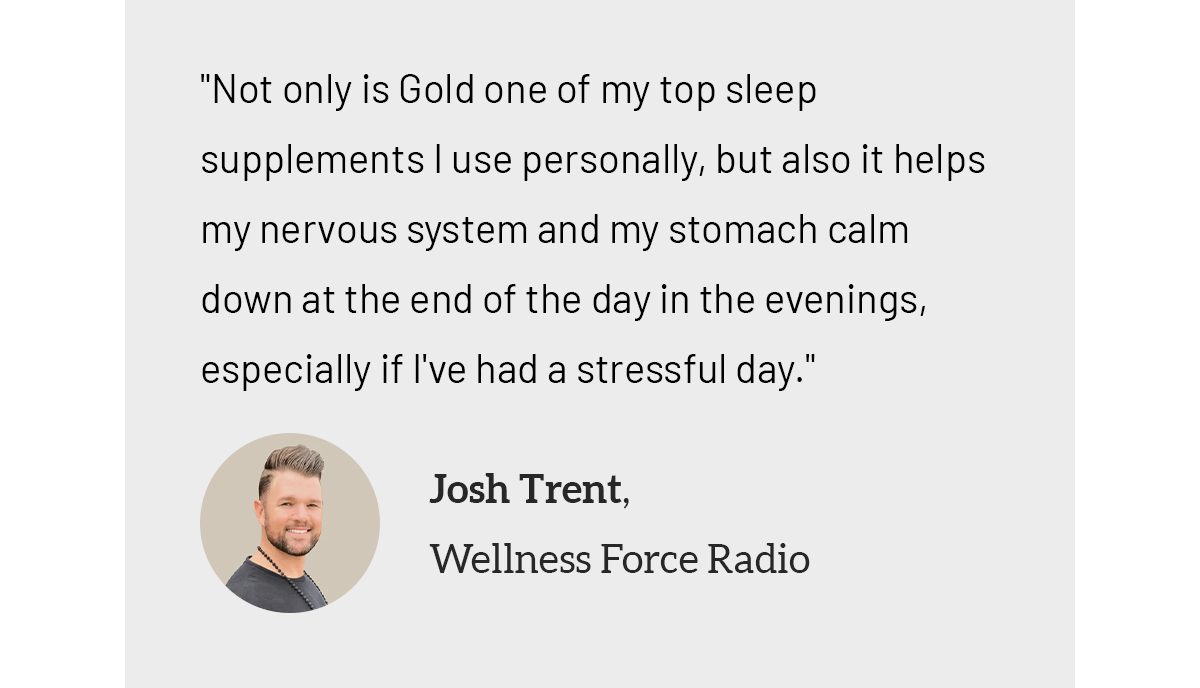 Review from - Josh Trent, Wellness Force Radio