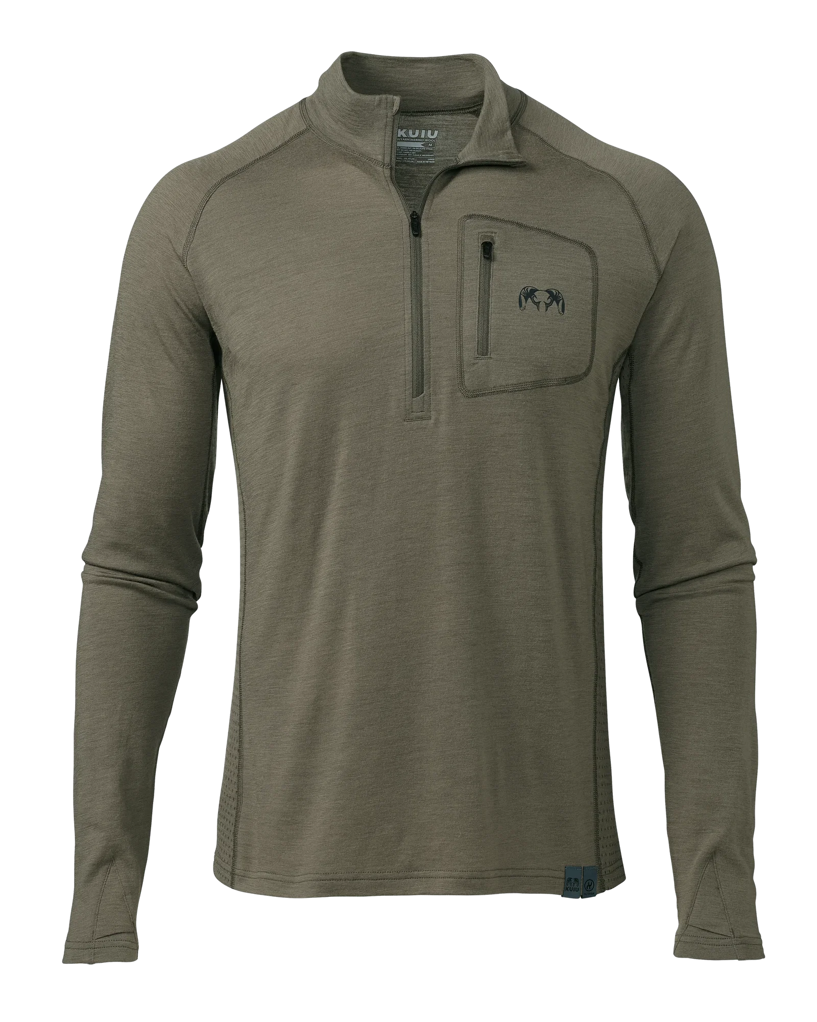 Image of ULTRA Merino 145 Zip-T