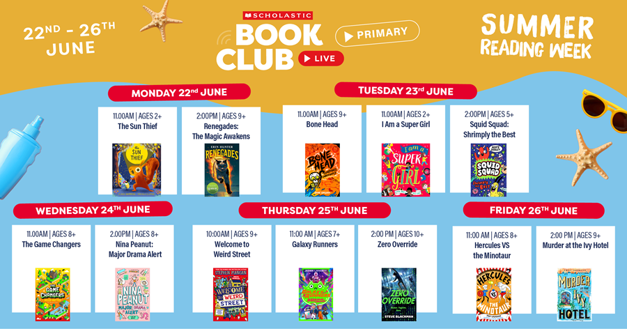 Book Club Live Summer Reading