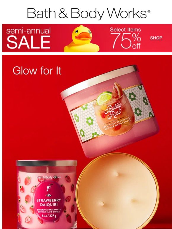 light up ✨ those Sale prices: $7.99-$12.99 select candles.