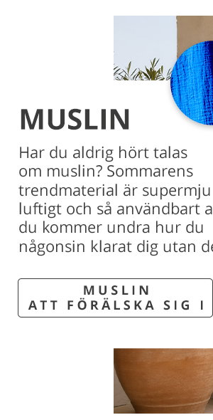 Muselin att förälska sig i