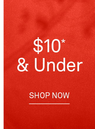 $10 & Under