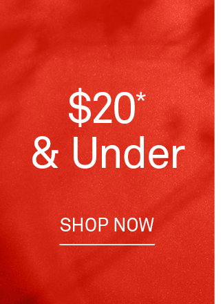 $20 & Under