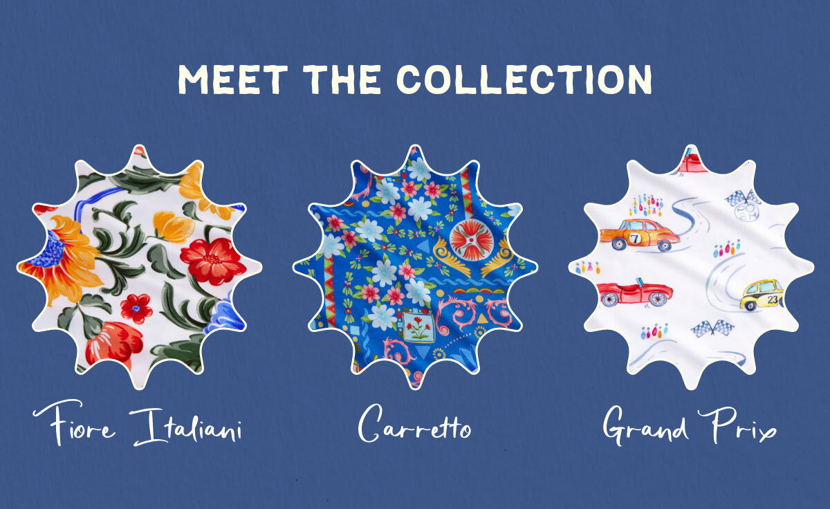 Meet the Collection: Fiori Italiana, Carretto, Grand Prix
