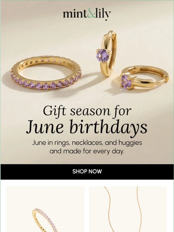 The June birthday gift, sorted ✨
