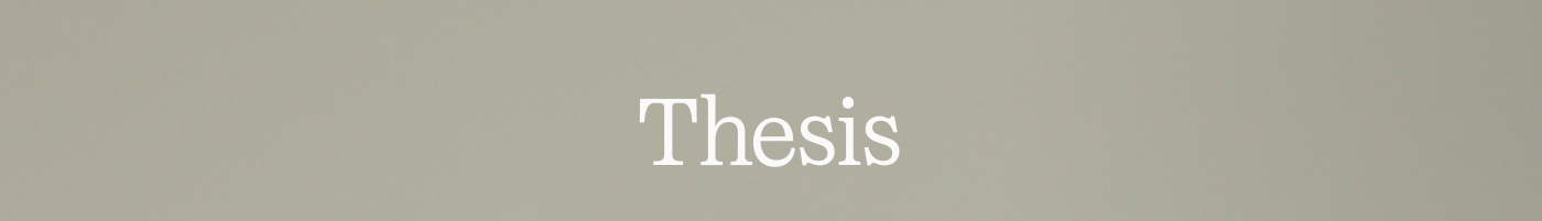 Thesis