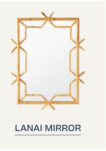 Lanai Rattan Mirror