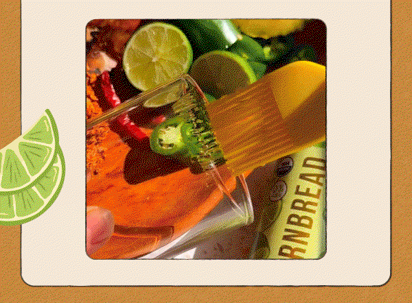Spicy Pineapple Margarita GIF