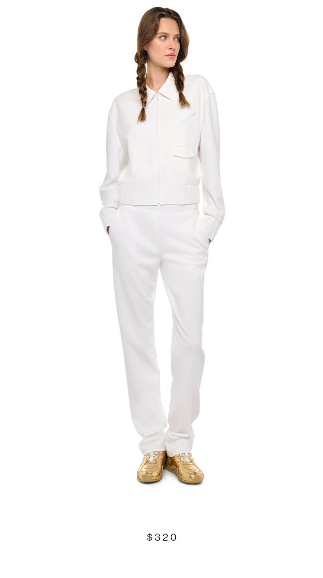 MENS ZIP FRONT CLASSIC CROPPED JACKET