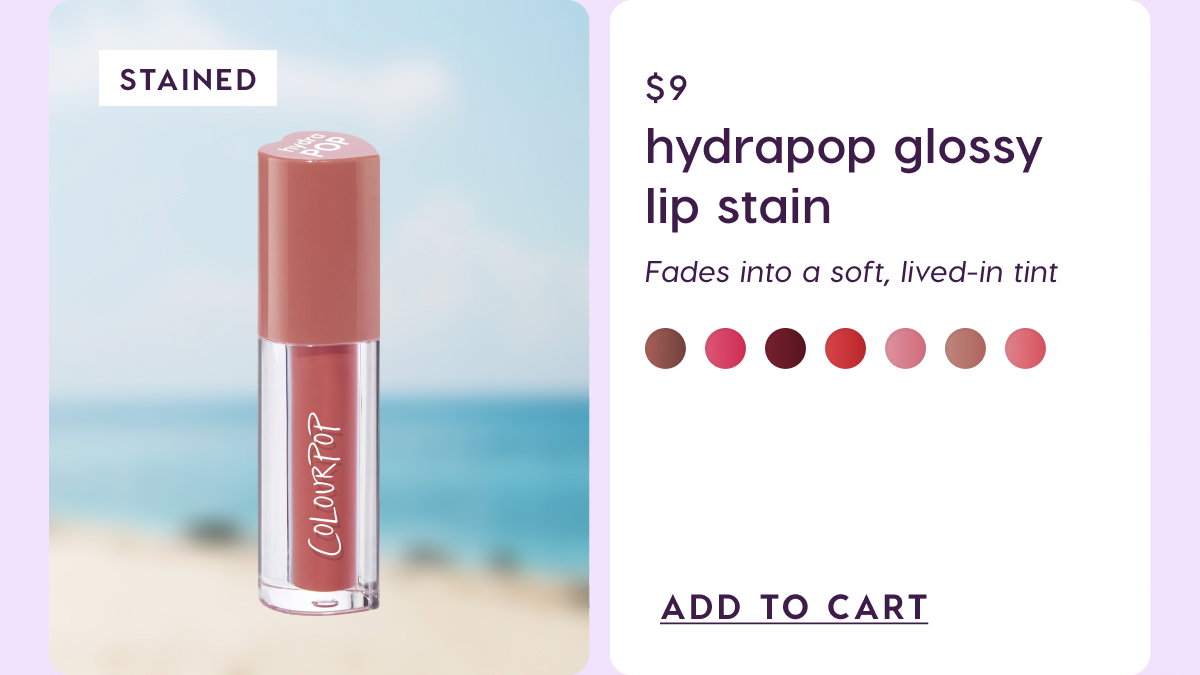 Shop HydraPop Glossy Lip Stain
