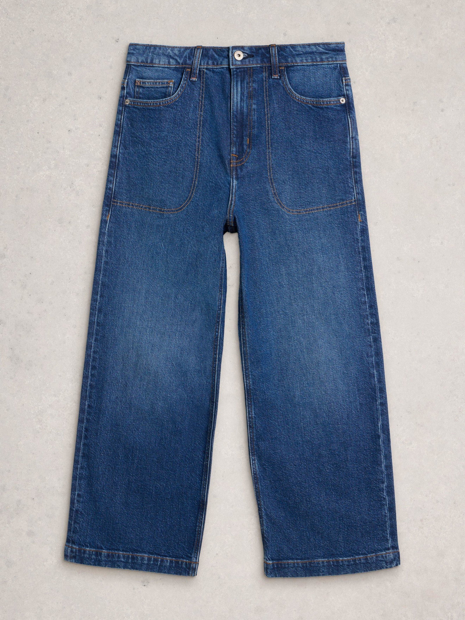Shop Tia Wide Leg Crop Jean