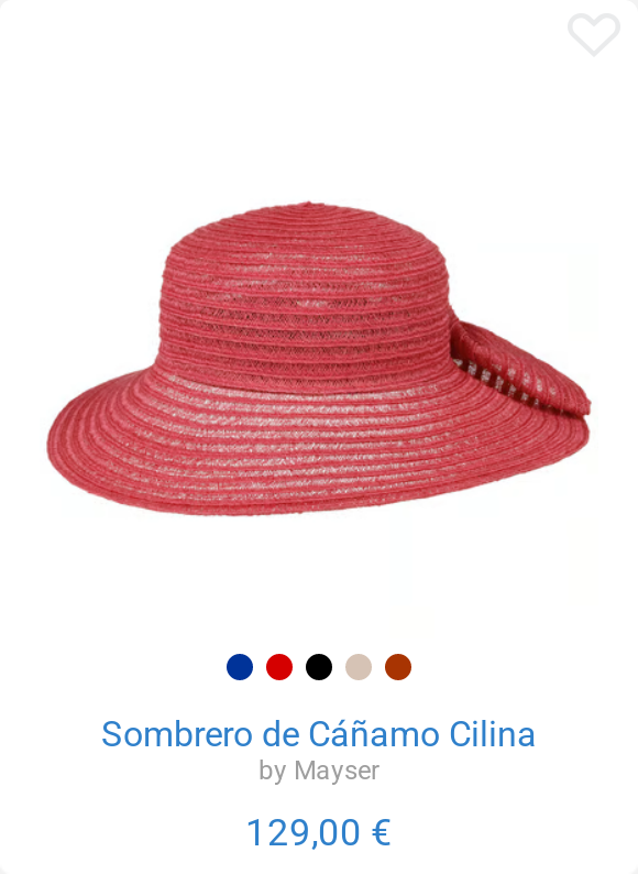Sombrero de Cáñamo Cilina by Mayser