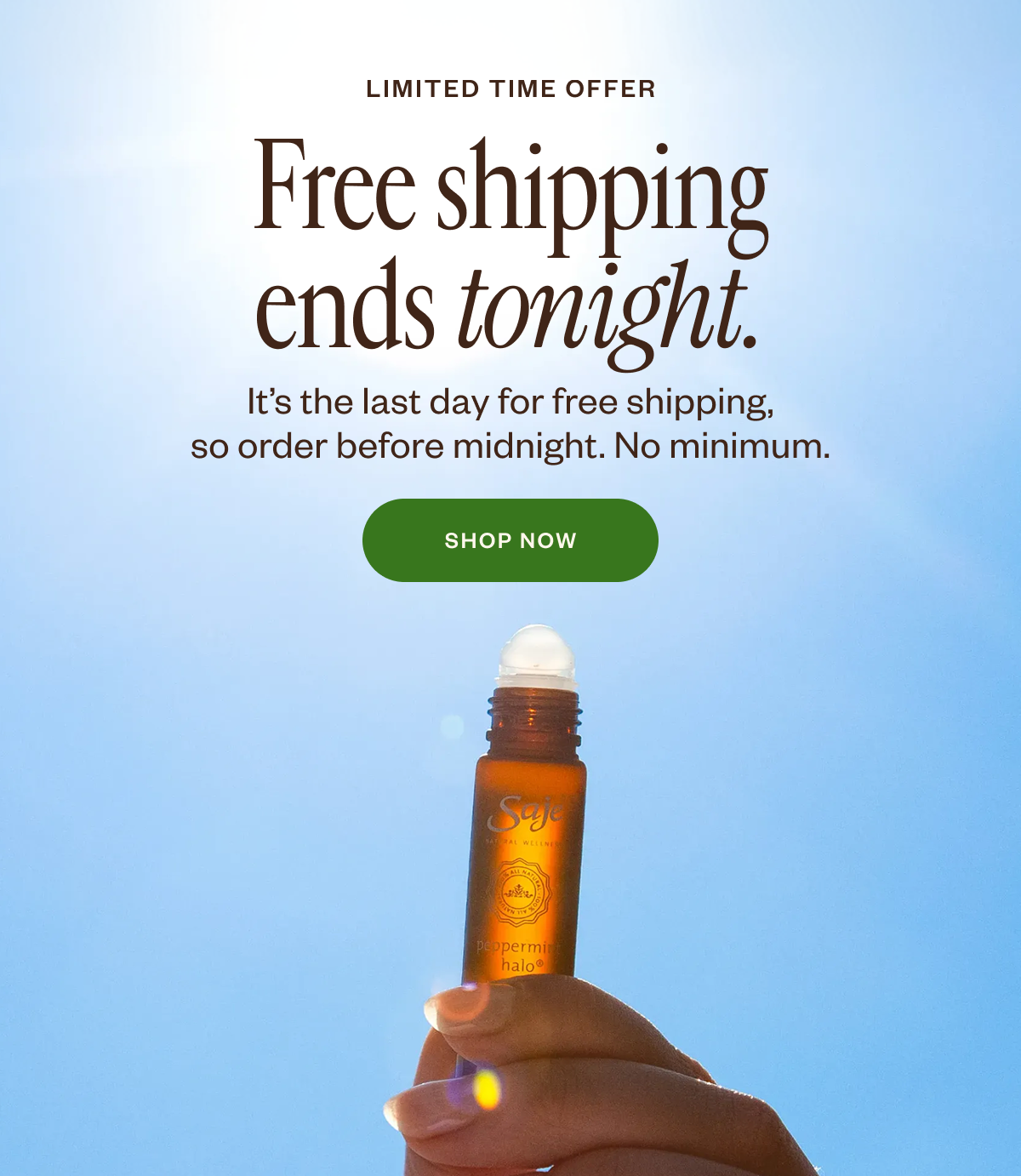 Free shipping on summer essentials