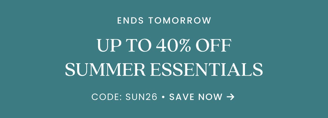 Up to 30% Off Summer Essentials