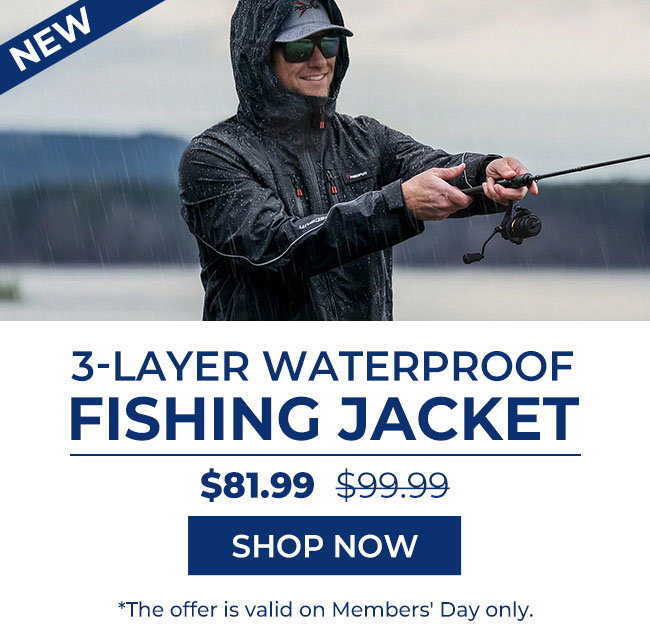 3-Layer Waterproof Fishing Jacket