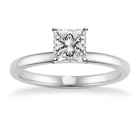 Image of Timeless Solitaire Engagement Ring