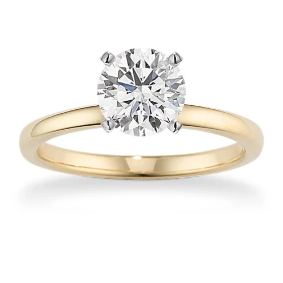 Image of Timeless Solitaire Engagement Ring