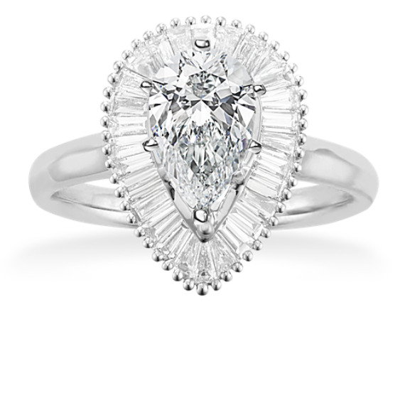 Image of Leona Halo Engagement Ring