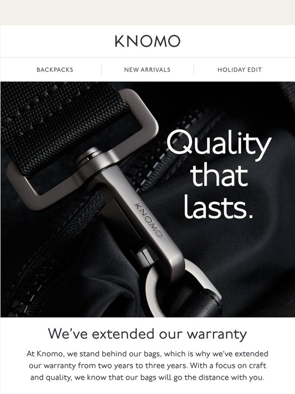 We’ve extended our warranty 🛡️
