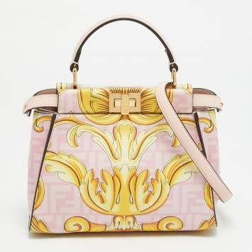Fendace Peekaboo Mini Pink/Yel