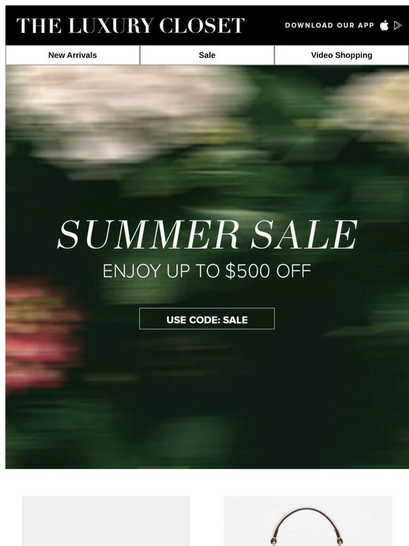 Summer Sale: Up to $500 Off