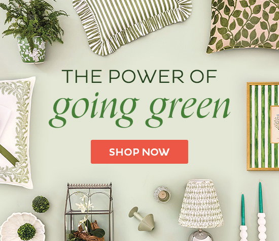 The Power of going green - Shop Now