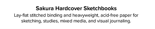 Sakura Hardcover Sketchbooks
